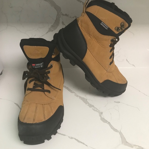 Ozark Trail Outdoor Equip Men’s Winter Work Boots Waterproof 3M Thinsulate US 13 - Picture 4 of 9